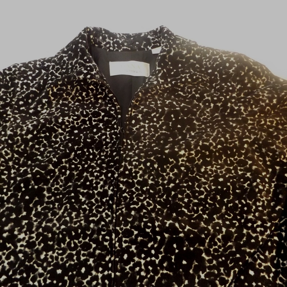 Dana Buchman Black & White Light Jacket, Size 8